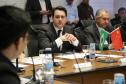 O governador Carlos Massa Ratinho Junior e técnicos da Secretaria de Infraestrutura e Logística apresentaram nesta quarta-feira (7) ao grupo China Merchants projetos ferroviários de curto, médio e longo prazos no Paraná