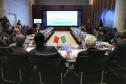 O governador Carlos Massa Ratinho Junior e técnicos da Secretaria de Infraestrutura e Logística apresentaram nesta quarta-feira (7) ao grupo China Merchants projetos ferroviários de curto, médio e longo prazos no Paraná
