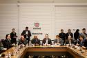 O governador Carlos Massa Ratinho Junior e o secretário de Infraestrutura e Logística, Sandro Alex, divulgaram nesta segunda-feira (21), quais as obras aprovadas pelo Governo do Estado para serem realizadas com os recursos do acordo de leniência firmado entre a concessionária Rodonorte e o Ministério Público Federal (MPF)