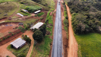 Pavimentação da PR-239 entre Pitanga e Mato Rico