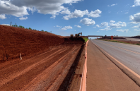 Obras de duplicação no Contorno de Cascavel