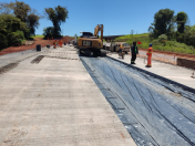 Obras de duplicação no Contorno de Cascavel