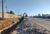 Implantação do Viaduto do Bradesco em São José dos Pinhais