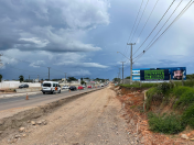 Obra do novo viaduto da BR-376 em São José dos Pinhais