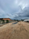 Canteiro de obras do novo viaduto da BR-376 em São José dos Pinhais