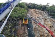 BR-277, km 41: instalação tela metálica