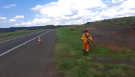 Serviços do Integra Paraná na PR-151 entre Ponta Grossa e Sengés