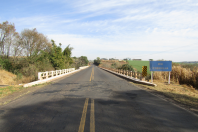 Ponte Rio Forquilha PRC-280 no limite entre Vitorino e Renascença