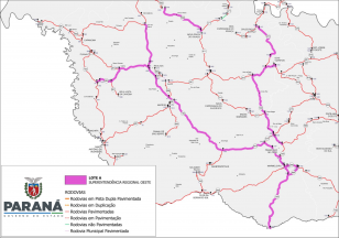 Mapa do lote