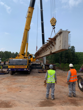 Obras de duplicação no Contorno de Cascavel