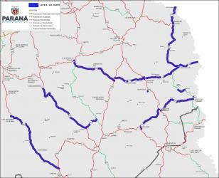 Mapa do Lote B Norte Proconserva