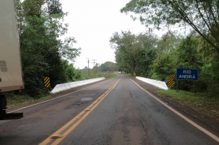 Ponte Rio Andirá na PR-554