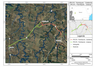 Pavimentação da PR-574 e PR-575