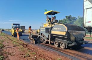 Rodovia entre Bela Vista do Paraíso e Alvorada do Sul tem tráfego em sistema pare-e-siga