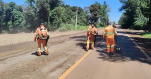 Rodovia de Corbélia começa a receber melhorias no pavimento