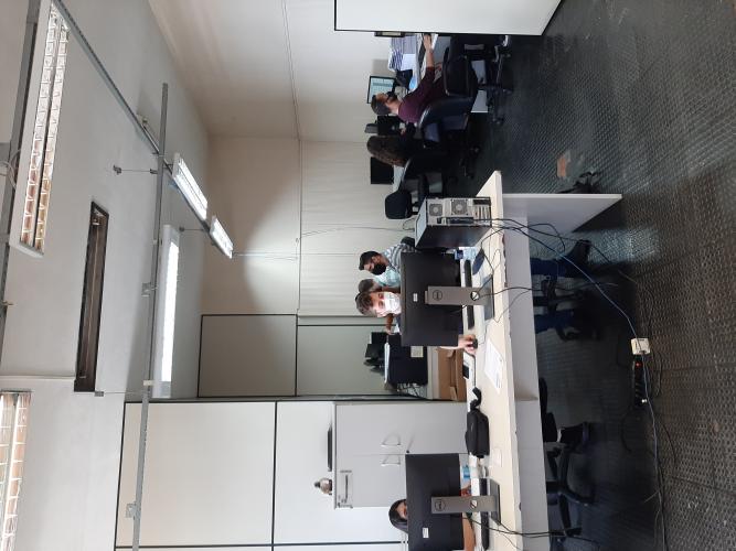 Treinamentos de engenheiros técnicos residentes com o software AutoCAD Civil 3D