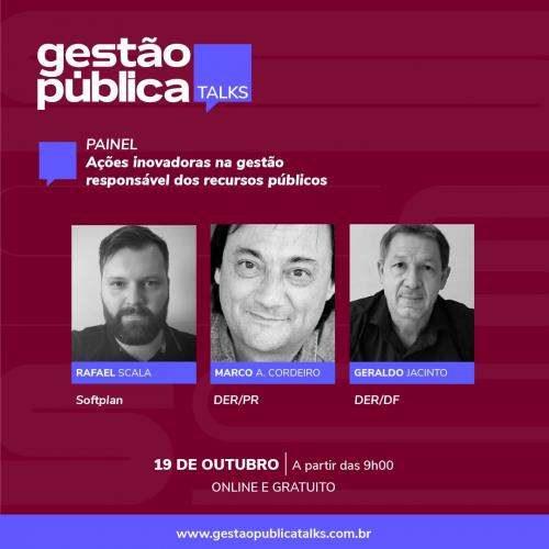 Painel Ações inovadoras na gestão responsável dos recursos públicos