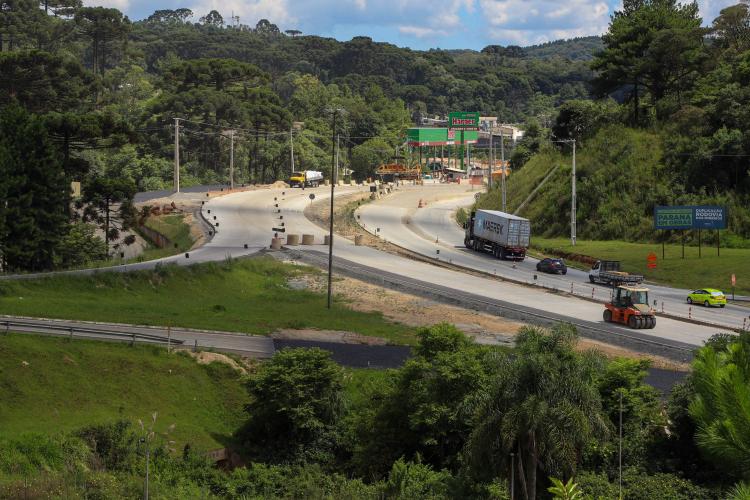 Ponto de acesso alternativo na Rodovia dos Minérios