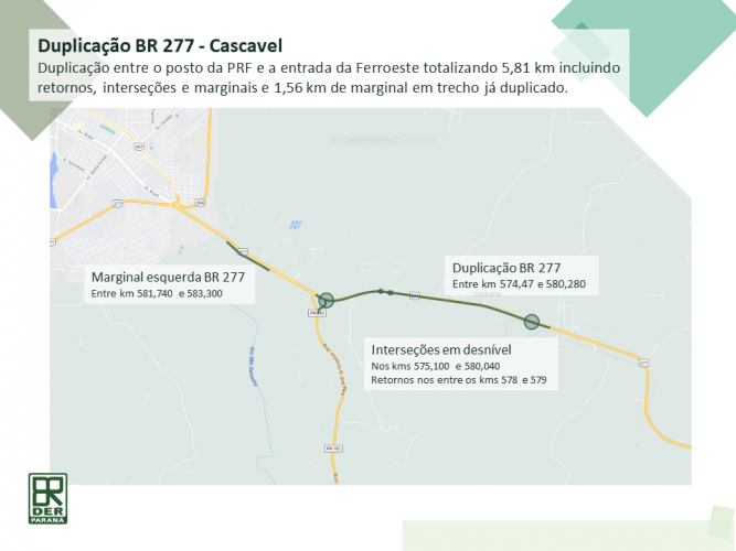 Croqui obra de duplicação