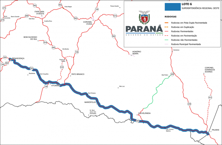 Mapa Lote G Proconserva Oeste