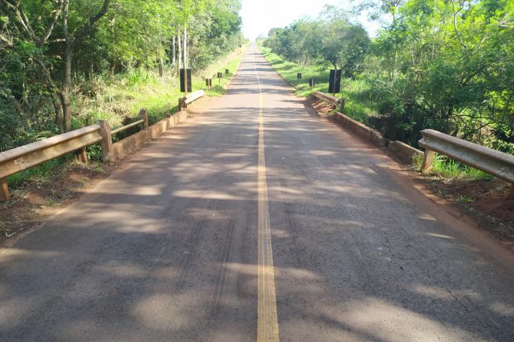 Ponte Córrego Alto PR-534 em Centenário do Sul