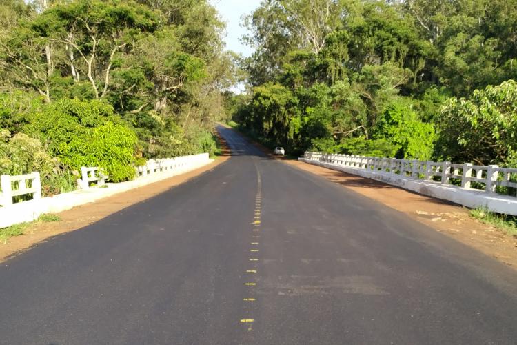 Ponte Rio Capim PR-450 em Porecatu