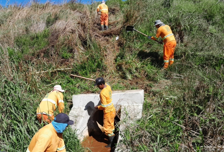 Serviços do Integra Paraná na PR-151 entre Ponta Grossa e Sengés