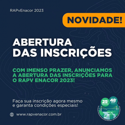 Abertura das inscrições