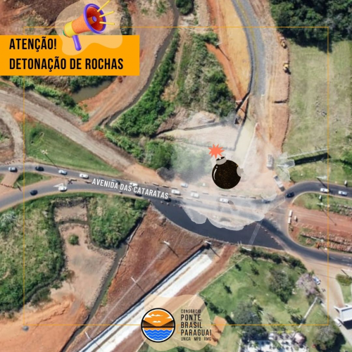 Detonação de rochas BR-469
