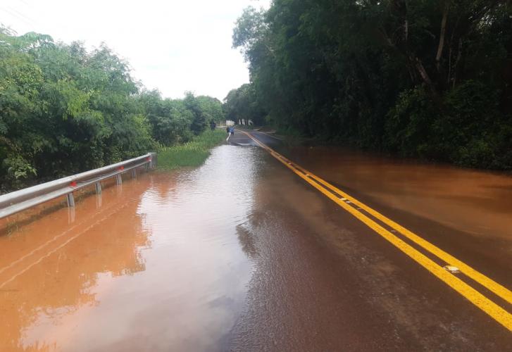 PR-554: Interdição ponte sobre o Rio Andirá entre São Jorge do Ivaí e Ourizona
