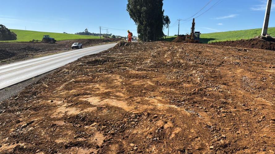 PRC-466 obra de duplicação em concreto