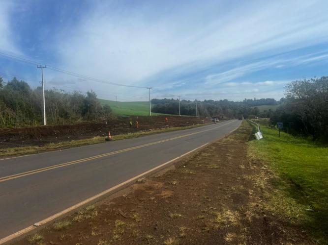 PRC-466 entre Turvo e Palmeirinha