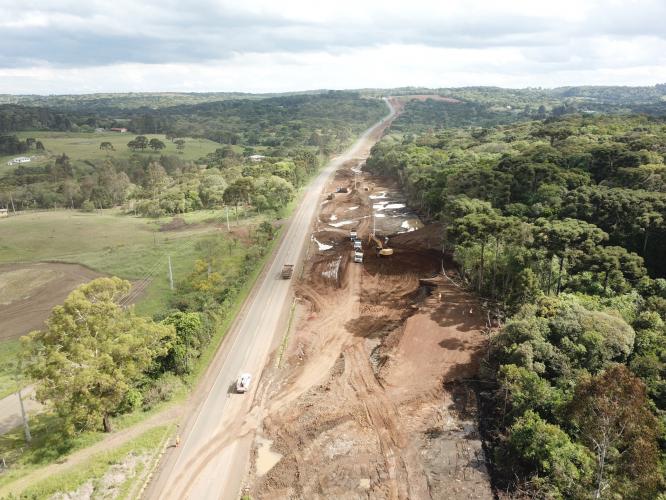 Rodovia em Turvo será interditada nesta quinta-feira para detonação de rochas