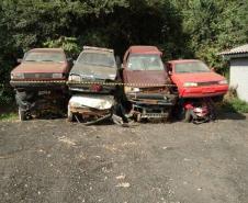 Sucatas de veículos automotores