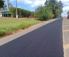 PR-092, entre Jaguariaíva, passando por Arapoti, ambas nos Campos Gerais, até Wenceslau Braz, no Norte Pioneiro, passa por serviços de remendos e de microrrevestimento asfáltico.