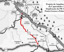 Mapa de duplicação da PR-151