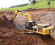 Obras de terraplenagem do Contorno de Francisco Beltrão