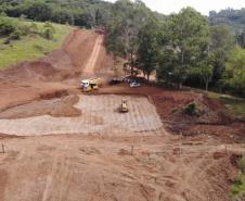 Obras de terraplenagem do Contorno de Francisco Beltrão
