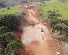 Obras de terraplenagem do Contorno de Francisco Beltrão