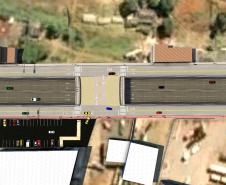 Fotos conceituais das obras do viaduto no KM 173