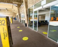 Medidas de enfrentamento à pandemia nos ônibus e terminais