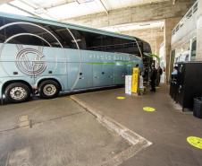 Medidas de enfrentamento à pandemia nos ônibus e terminais