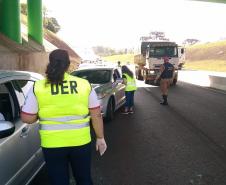 Blitz educativa de trânsito EPET Cascavel 