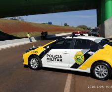 Blitz educativa de trânsito EPET Cascavel 