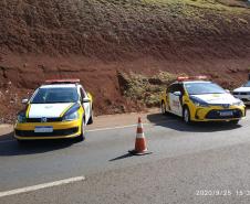 Blitz educativa de trânsito EPET Cascavel 