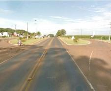 Rodovia PR-323, no trecho que será atendido com obras de duplicação.