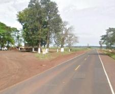 Rodovia PR-323, no trecho que será atendido com obras de duplicação.