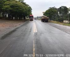 PR-323, entre Umuarama e o entroncamento com a PR-468