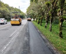 Serviços de manutenção corretiva nos pontos com trincas, buracos e ondulações.