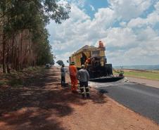 Serviços de conservação em rodovias de Borrazópolis
